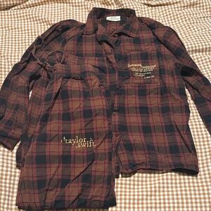 Taylor Swift Evermore Pajama Set